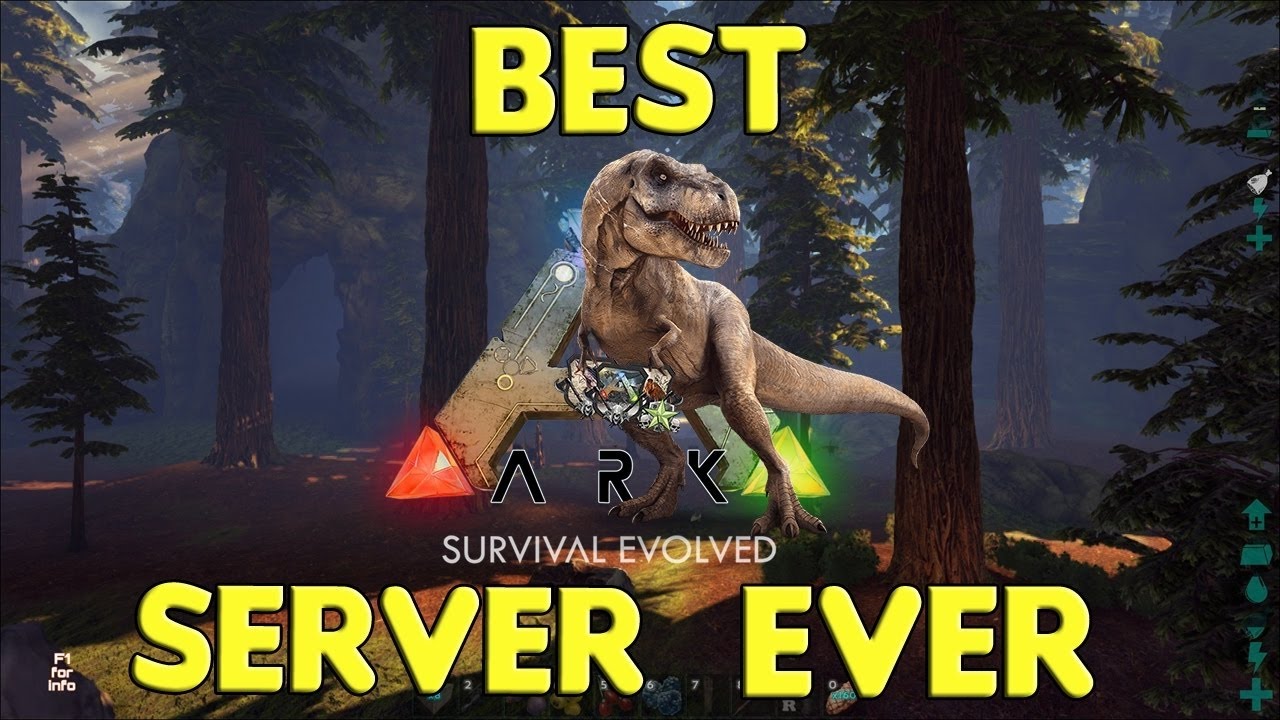 Best 24/7 Ark Survival Boosted Server!!!! - YouTube