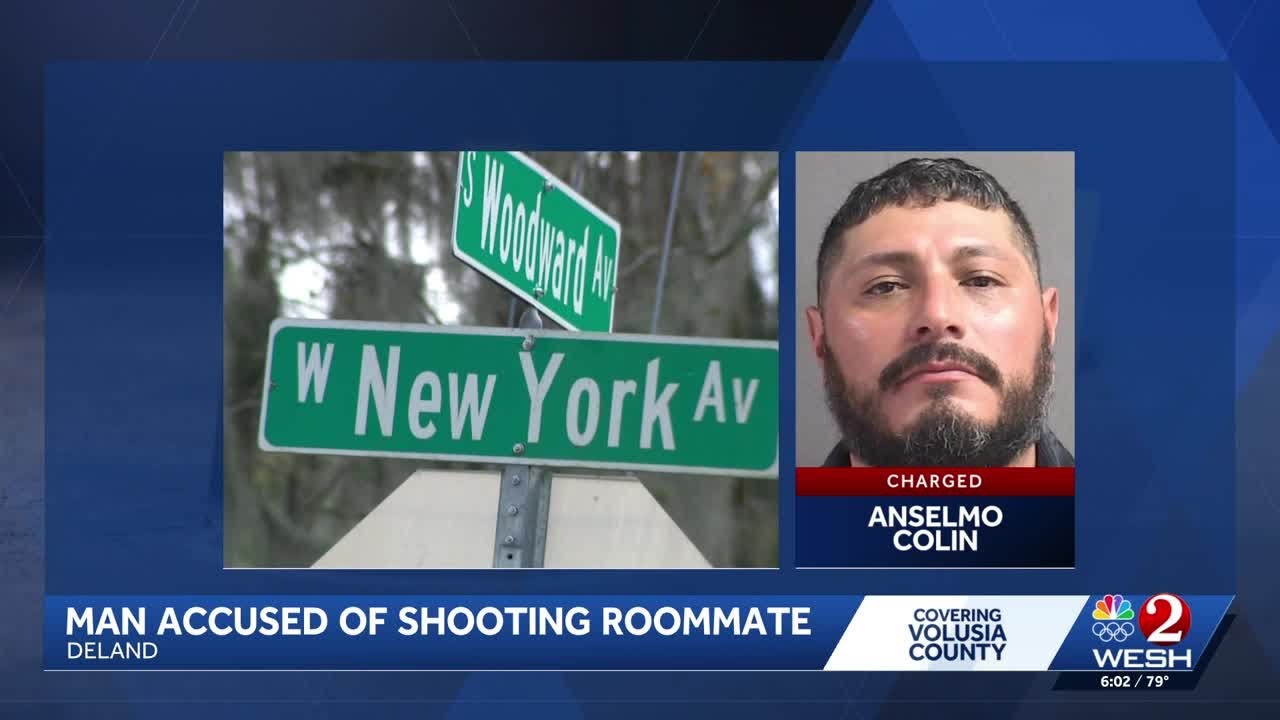 Man accused of shooting roommate in DeLand