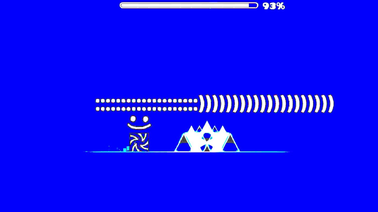 превьюха моего уровня в Geometry Dash: chill, но апдейтнутый