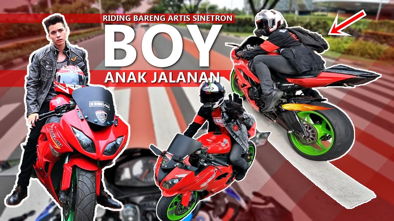 KETEMU SI BOY ANAK JALANAN ❗❗ GEBER MOGE ZX6R ❗❗ SUMPAH GANTENG BET NI ORANG 😘 #746