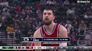Ivica Zubac 12 Pts 10 Reb 2 Stl Vs Milwaukee Bucks 2025-01-25