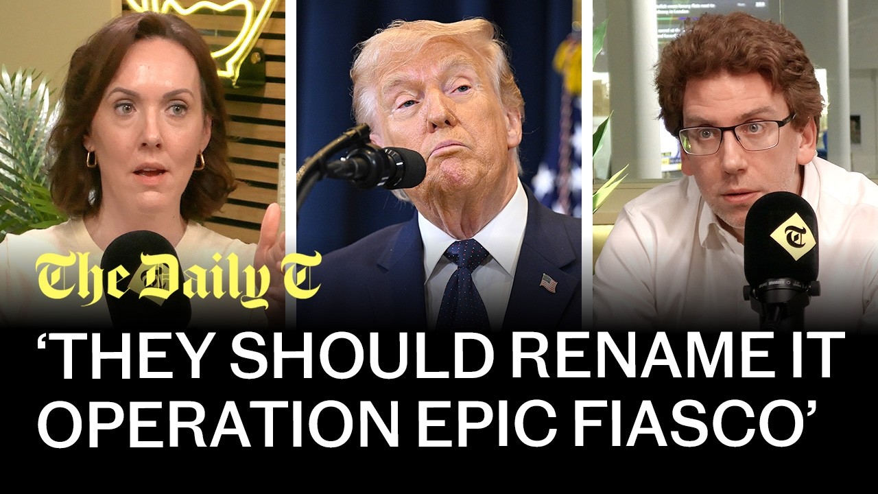 ‘Trump is a man with no plan’: Why the president can't end the Iran war | The Daily T