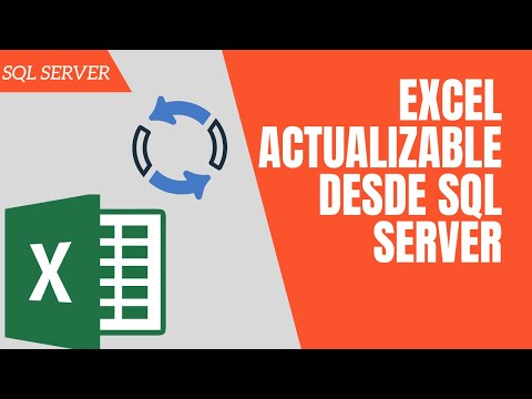 Excel actualizable con datos de SQL Server