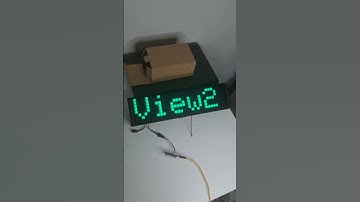 LED Matrix Youtube Subscribe Monitor#youtubesubscriber#Ledmatrix #esp32 #Esp8266#diy #gadgets#shorts