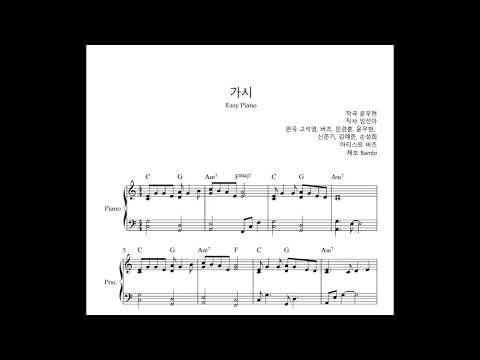 Thorn (Easy Piano) - BUZZ