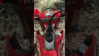 Smooth operator🔥🔥 #4stroke #honda #dirtbike #supercross #motocross #250 #jesus #automobile #mud