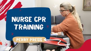 School Nurses Work on CPR Training | Perry Press