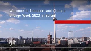 Welcome to the Transport Week 2023 in Berlin