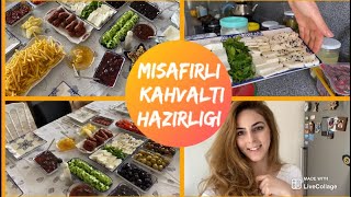 30 Daki̇kada Serpme Kahvalti Hazirladim Mi̇safi̇rli̇ Pazar Kahvaltisi