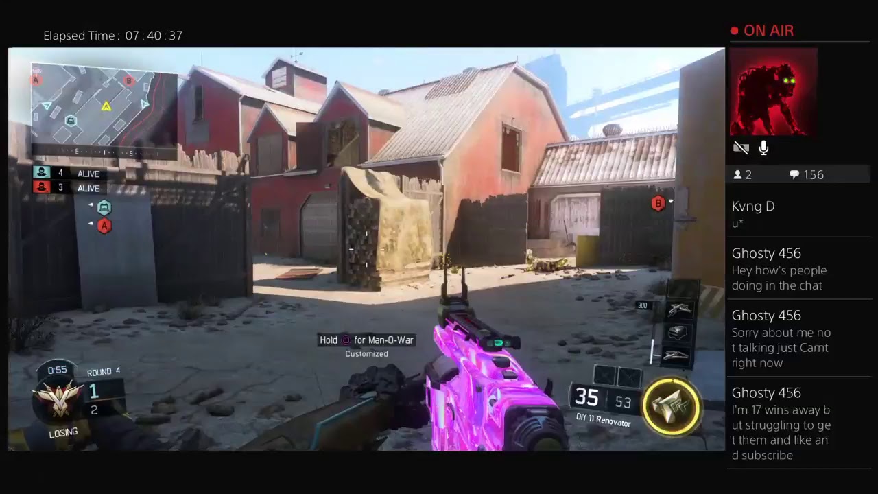 Call of duty black ops 3 triple play grind!!  70/100