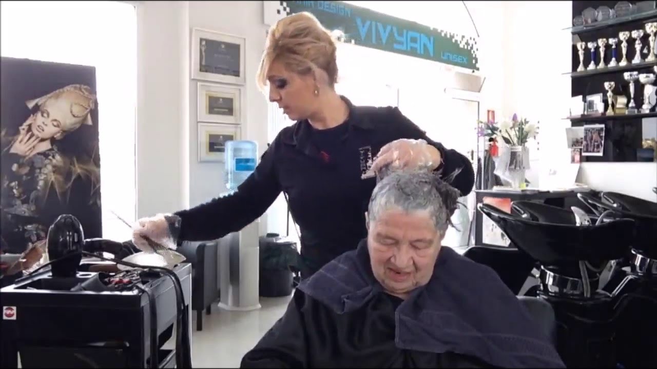 From Long grey hair color to lovely blond hair | hair color