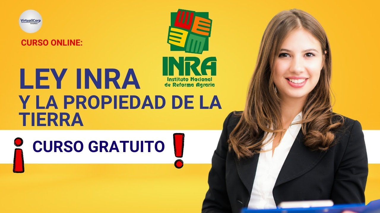 🔴 CURSO: LEY INRA Y LA PROPIEDAD DE LA TIERRA ǀ COMPLETO Y GRATIS (2023)  ✅ PARTE 1