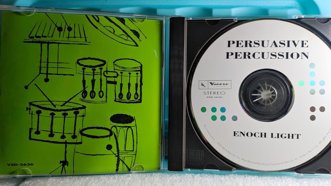 🥁 Persuasive Percussion「 Enoch Light 」▶️ 