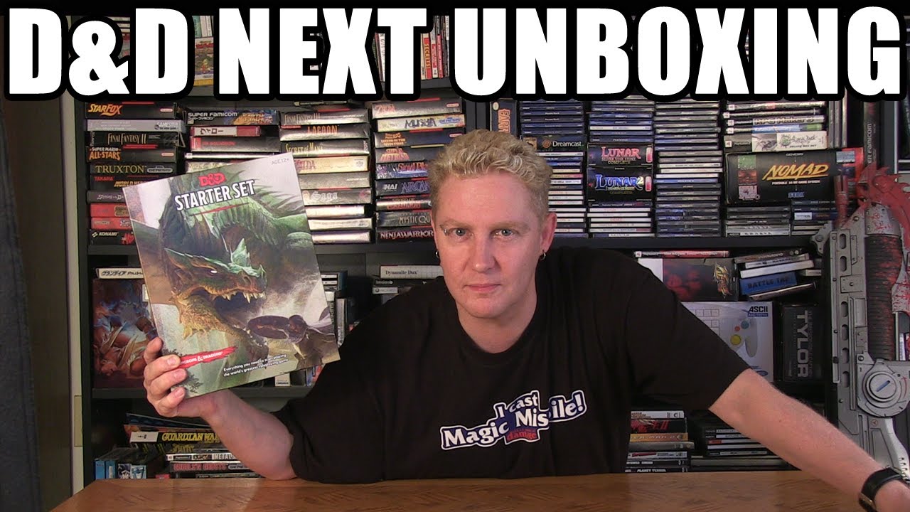 Thumbnail for D&D NEXT UNBOXING - Happy Console Gamer