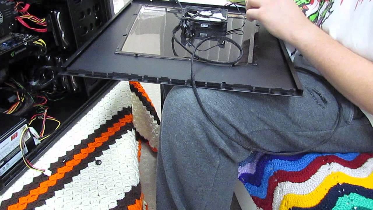 0001 NZXT Sleeved LED Cable (Unboxing & Installation) YouTube