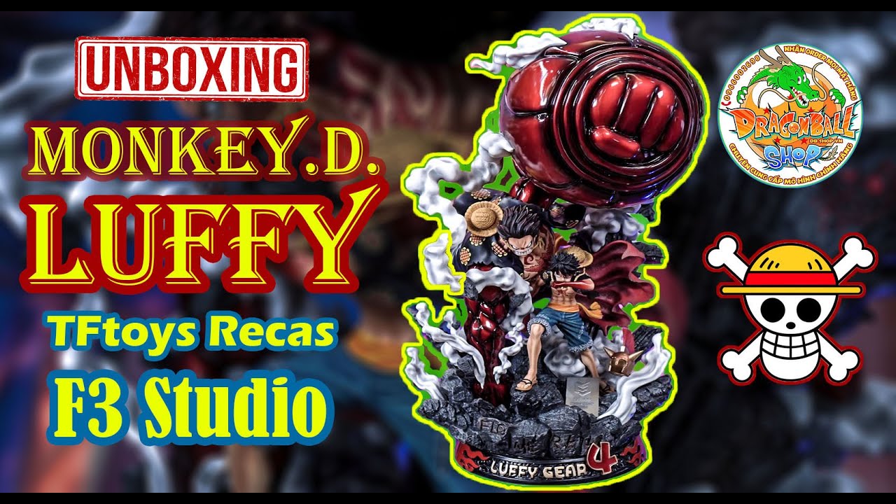 Unbox & Review Mô hình RESIN Luffy Gear 4 - F3 Studio (TFtoys 