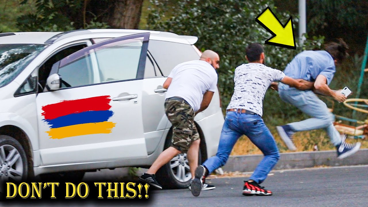 Stealing Peoples Car Prank In Armenia Gone Wrong Youtube