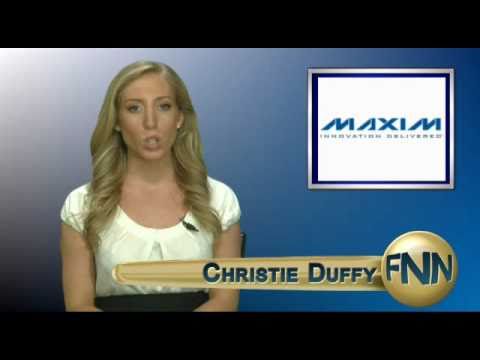 Maxim Integrated Products Inc. (NASDAQ:MXIM) posted its fiscal 2011 first quarter results following the closing bell Thursday afternoon, reporting revenue of $626.1 million. GAAP EPS was $0.39 and gross margin came in at 61.7% GAAP. The company declared a $0.21 per share quarterly dividend and gave a fiscal second quarter revenue outlook of $595 million to $625 million. president and CEO Tunc Doluca said, ""We are pleased to have achieved record revenues in fiscal Q1, We have increased revenue for six consecutive quarters and in Q1 exceeded our pre-downturn revenue by 25%. This is a testament to the significant design wins that we have achieved over the past few years. We also successfully executed our plans to ensure that we have the right level of flexible manufacturing capacity to meet our customers' needs. Our product development execution complemented by our acquisition strategy presents opportunities for further growth."