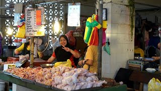 Suasana Pasar Rakyat Lahad Datu Sabah#cuticutimalaysia #sabahtourism