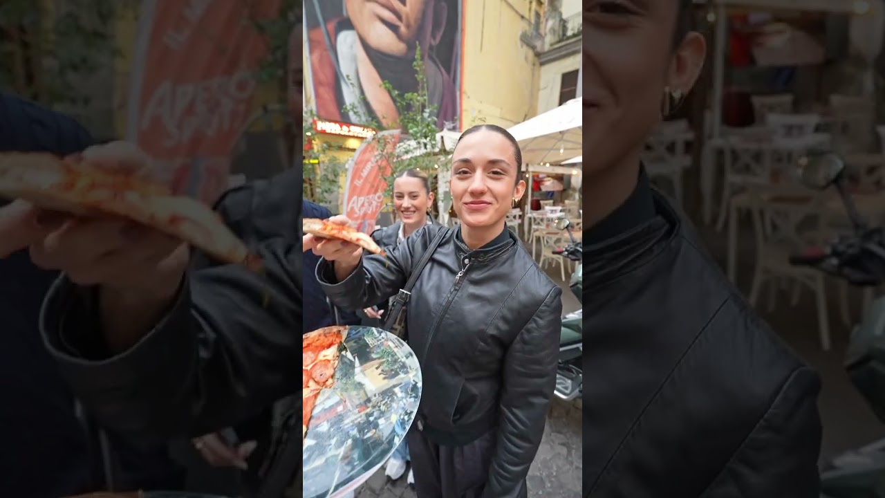 Italianen testen mijn pizza