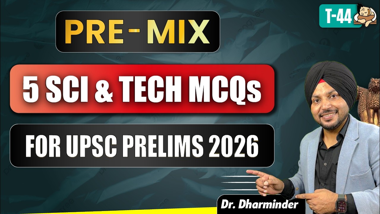UPSC Science and Technology Prelims MCQs Practice| Most Expected ...