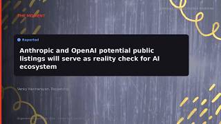 RERIGHT · Anthropic, OpenAI listings a reality check for AI: Rocketshi