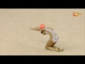 Arina Averina (RUS). PELOTA. Cto. de Europa Budapest 2017