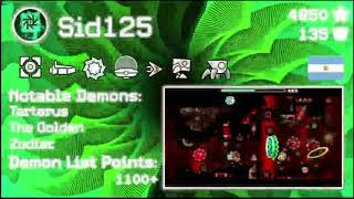 SID125 NOMINATION [DISCORD REACTION] | Geometry Dash Awards 2020