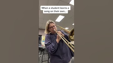 Thumbnail of Bless their little hearts #banddirector #band #trombone #beginnerband #music #carelesswhisper