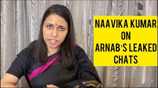 Naavika Kumar on Arnab's leaked chats | Saloni Gaur | Salonayyy