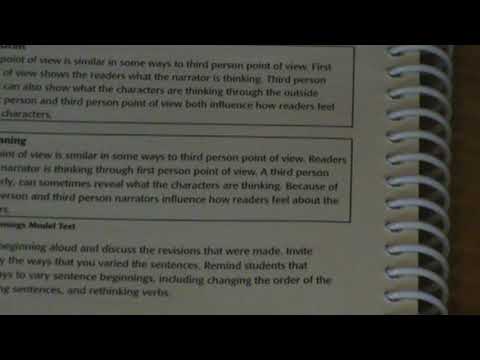 Benchmark, Grade 4, Unit 4, Week 1, Mini-Lesson 9 - YouTube