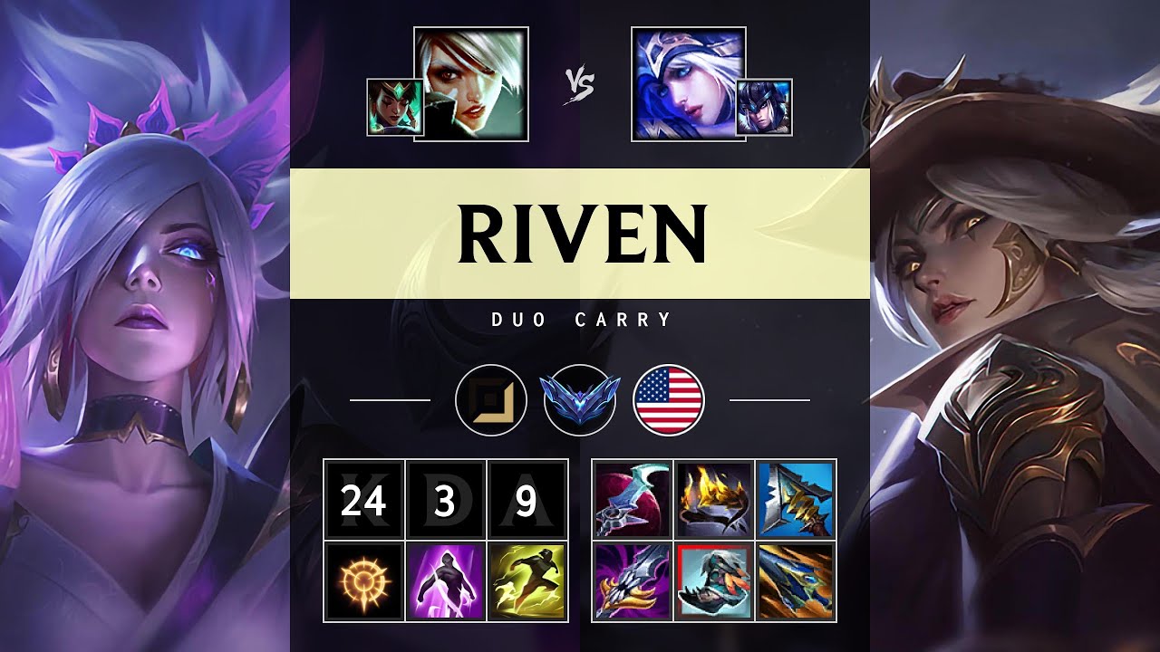 Riven ADC vs Ashe - NA Diamond Patch 25.15