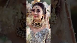 # shorts STUNNING NOOR KHAN LATEST NIKAAH BRIDE PHOTOSHOOT 😍🤍🤍👍 # Fabolous fashion shorts❣️✨❣️ screenshot 4