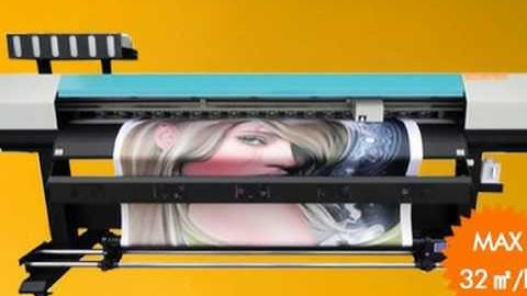 3 2m Flex Banner Printing Machine with One Epson Dx5 Head in Uae