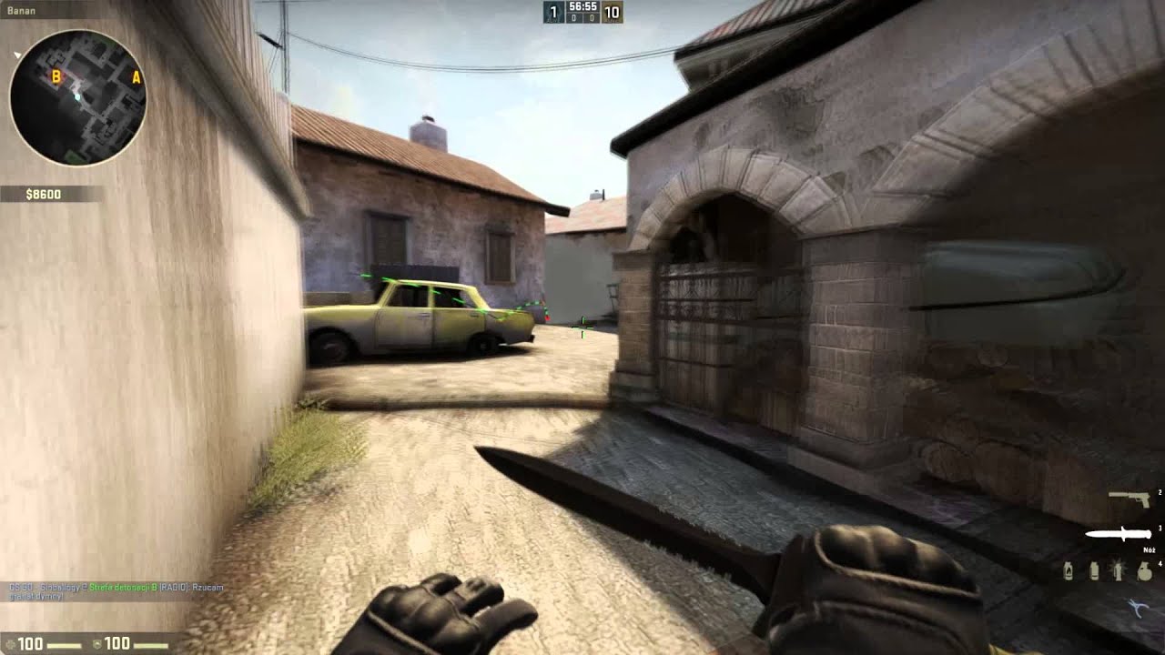 CS GO Daily Tips #7 One Way Smoke on Banana