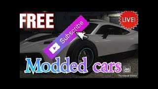 ?(LIVE)GTA V (MODDED CAR GIVEAWAY) SUB & LIKE