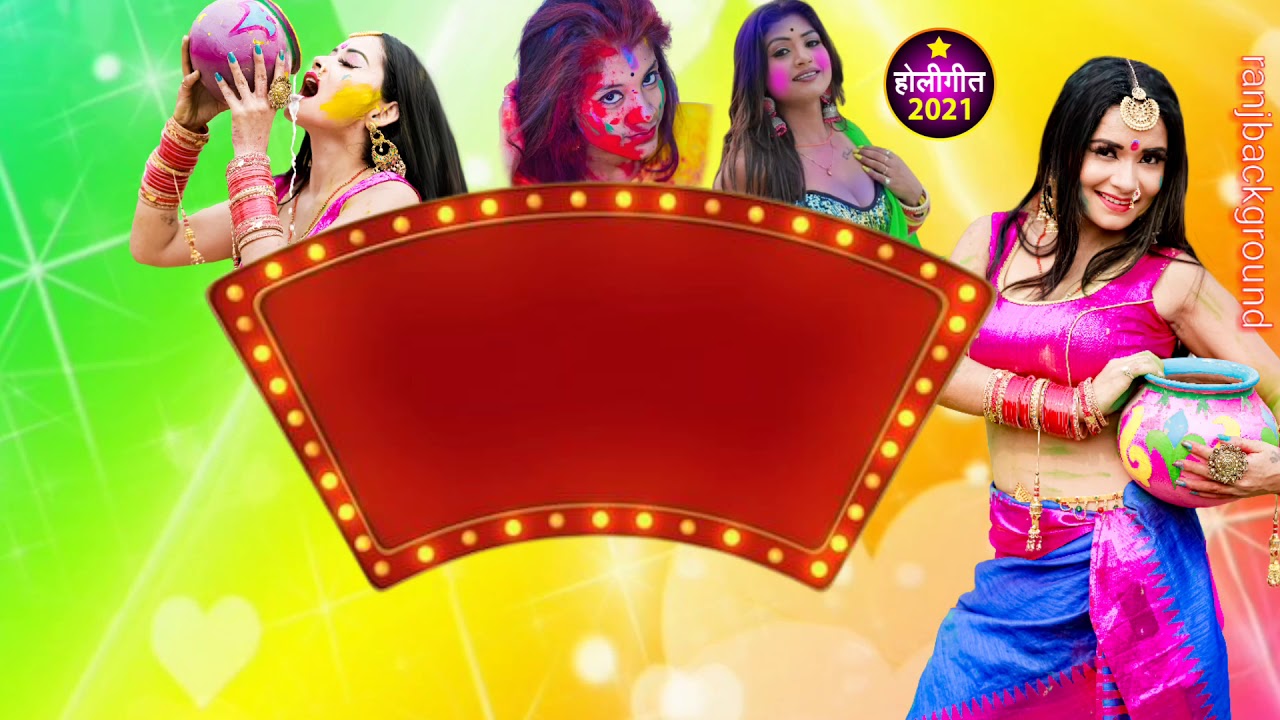 4K Holi Background Videos - Holi Colour Effect Background Animation - Hd Happy Holi Video Background