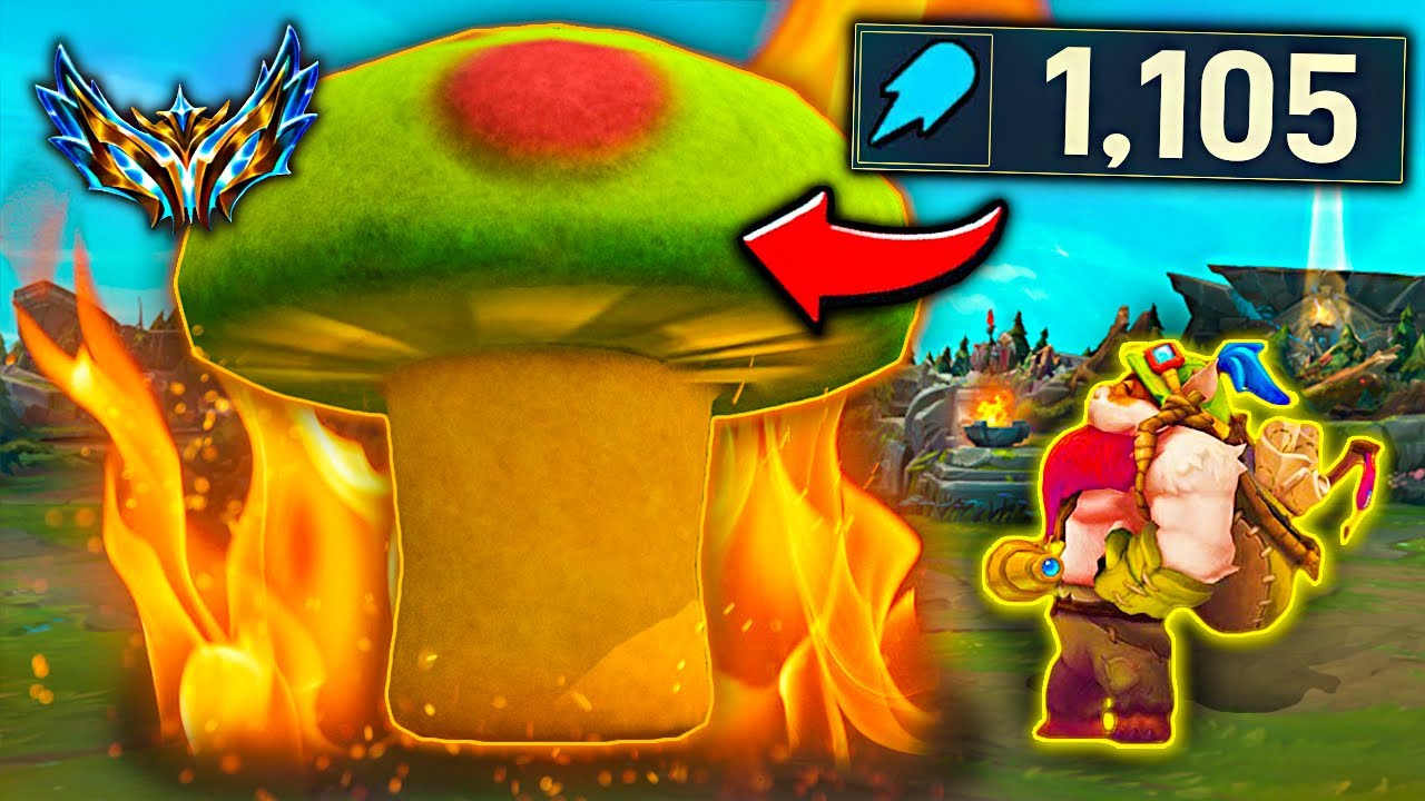 MAXIMUM AP TEEMO RECORD (1,100+ AP)