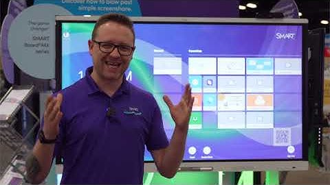 Premiering at TCEA... the SMART Board MX V4 series