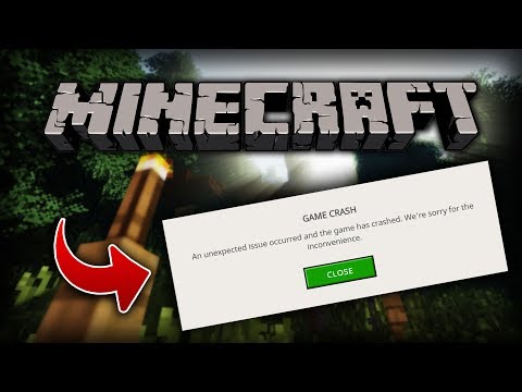 Minecraft 1.13 Crashing on Startup FIX | How to fix Minecraft Crash on Startup?! 😱