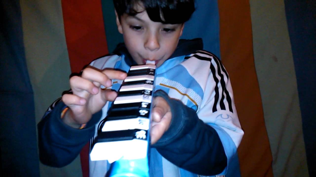 Dante tocando en la flauta melodica brasil decime. - YouTube