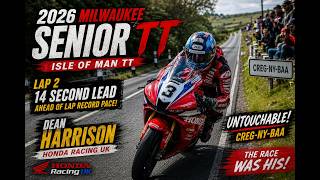 🚨 Dean Harrison Was Untouchable… Then the Senior TT Was Stopped! | Creg ny Baa | Isle of Man TT 202
