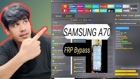  Samsung A70 frp unlock tool  tutorial