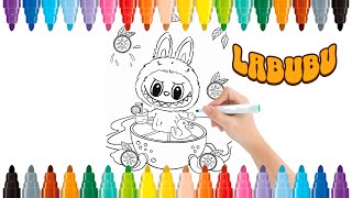 Popular Labubu New Coloring Pages Coloring New Top LABUBU