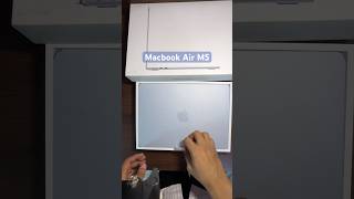 Macbook Air M5 Sky Blue #unboxing #macbookair