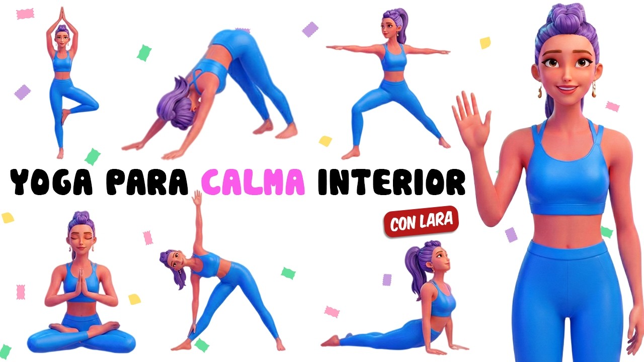 Yoga De 8 Minutos TUMBADO Para NIÑOS | Calma Y RELAJACIÓN | ESTIRAMIENTO Corporal Sencillo | Yoga