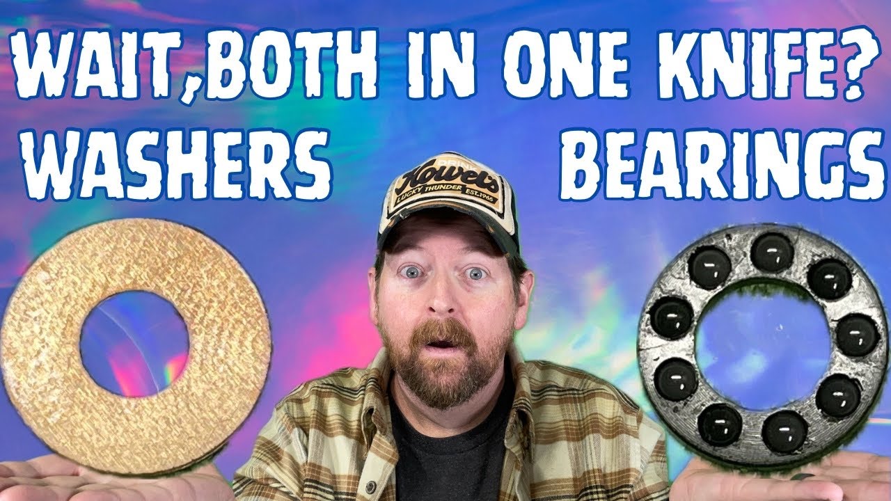 WAIT! THIS KNIFE USES WASHERS ... OR BEARINGS?
