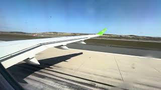 Iraqi Airways Airbus A220-300 YI-ARH takeoff Istanbul Airport, Turkey
