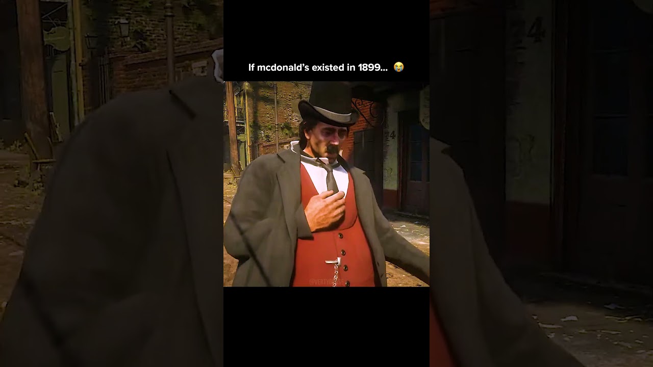 POV: McDonald's In 1899 (RDR2) 😂 | 