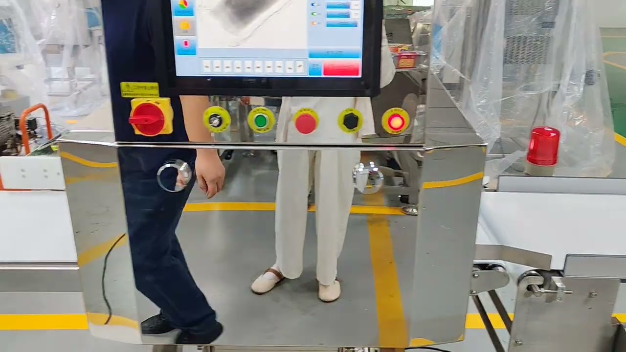 X-ray inspection system with a special foil metal detector